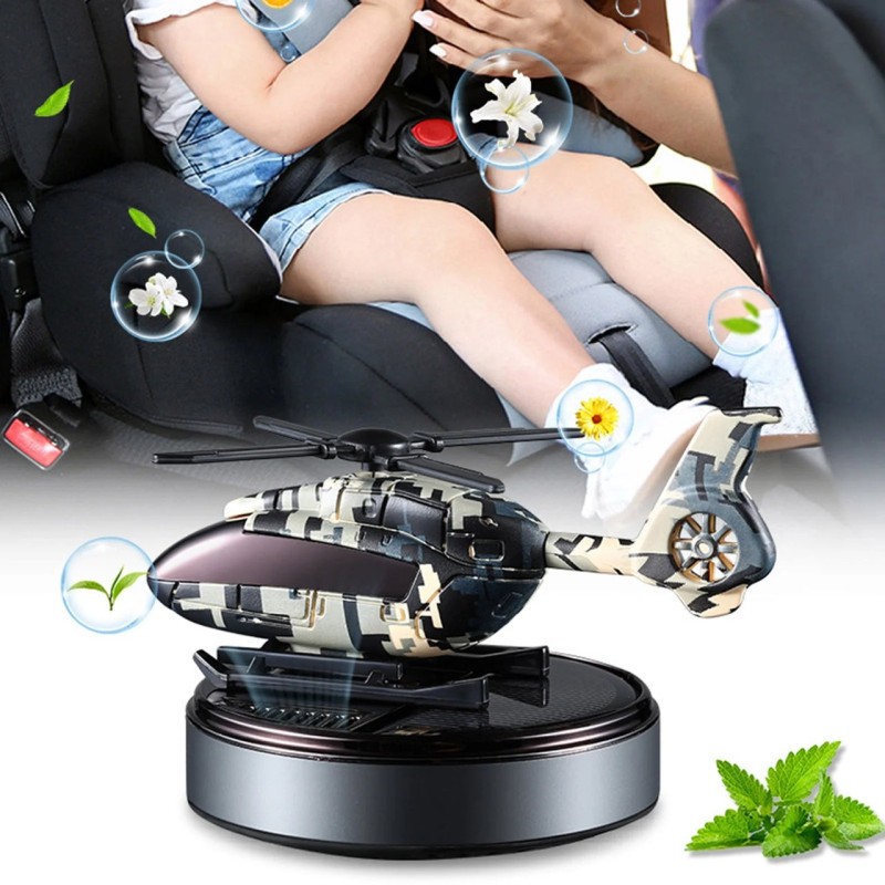 Car Solar Helicopter Fragrance Diffuser Air Freshener | Car Accessories | Shopright.pk