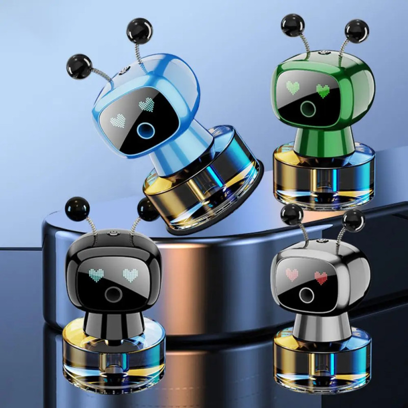 Smart Robot Car Perfume Air Freshner | Car Accessories | Shopright.pk