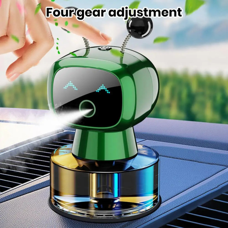 Smart Robot Car Perfume Air Freshner | Car Accessories | Shopright.pk