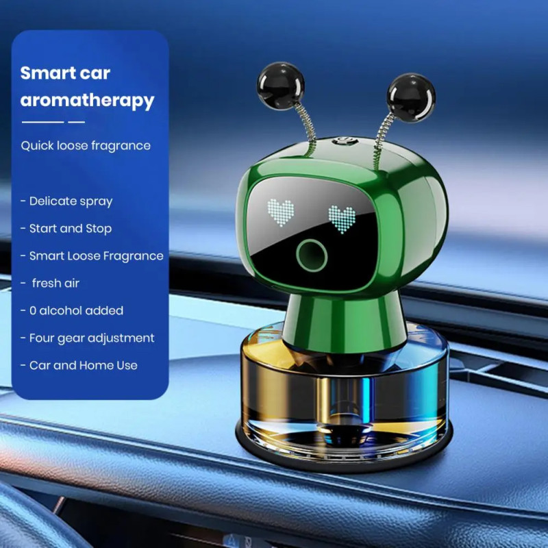 Smart Robot Car Perfume Air Freshner | Car Accessories | Shopright.pk