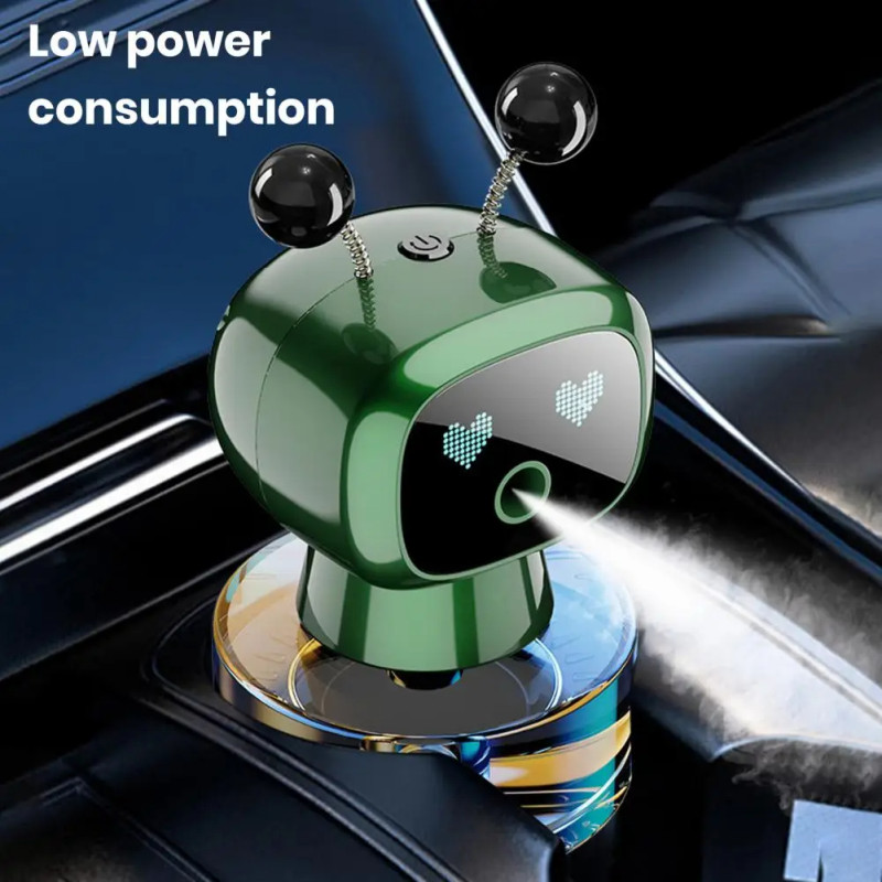 Smart Robot Car Perfume Air Freshner | Car Accessories | Shopright.pk