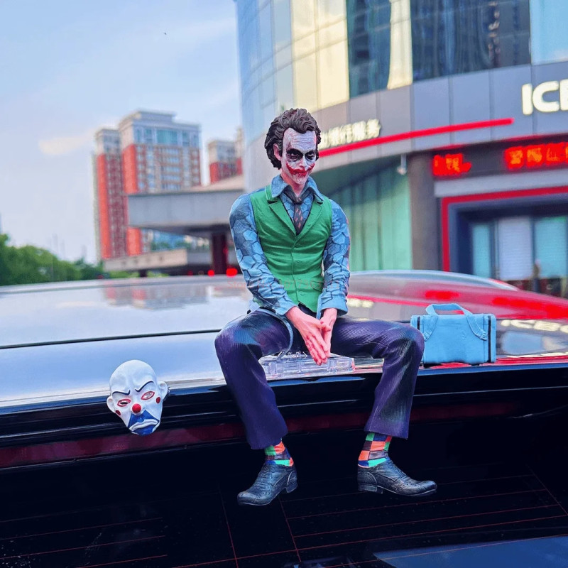 Car Roof Joker Character Statue For Car Decoration | Automotive Accessories | Shopright.pk