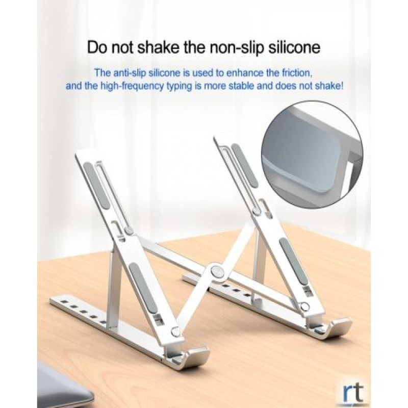 Foldable Laptop & Tablet Holder Stand-18 Inch Laptop Stand