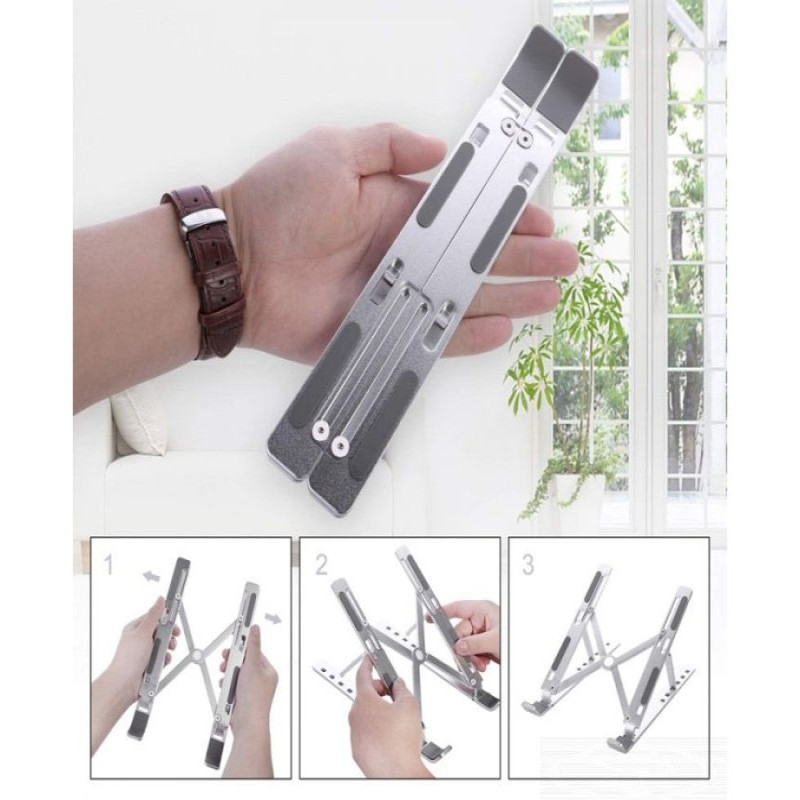 Foldable Laptop & Tablet Holder Stand-18 Inch Laptop Stand