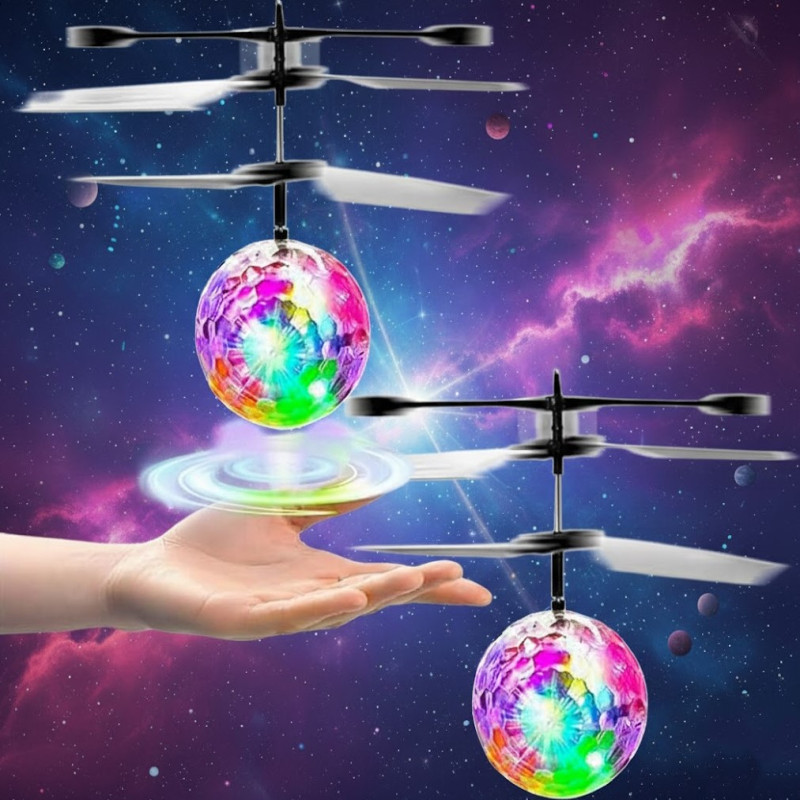 Flying Ball Suspended Helicopter Toy With Light | Toys & Games ...