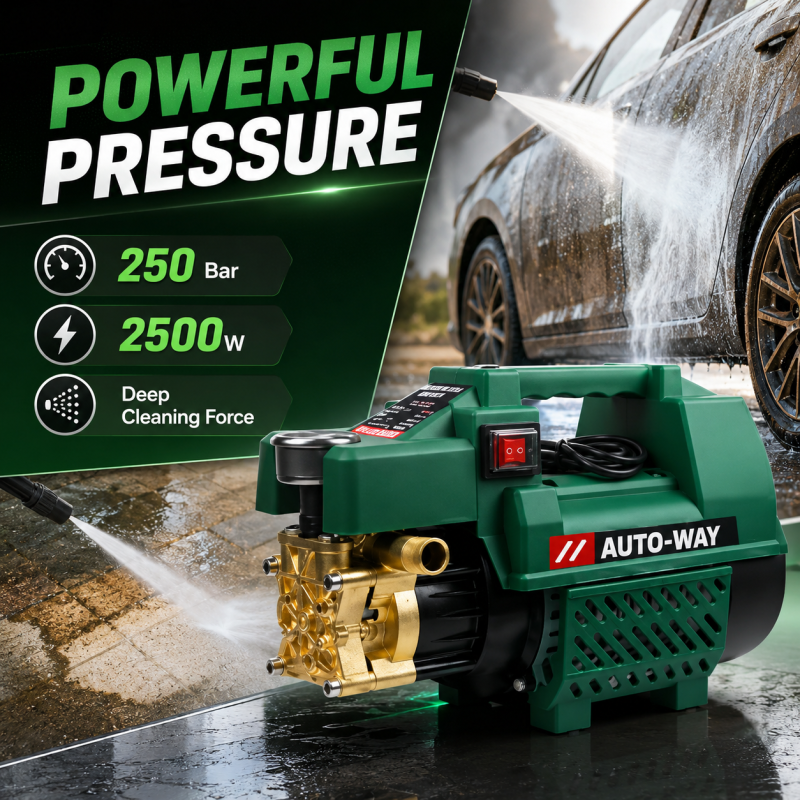 Portable Pressure Washer Pump for Car & Home Cleaning