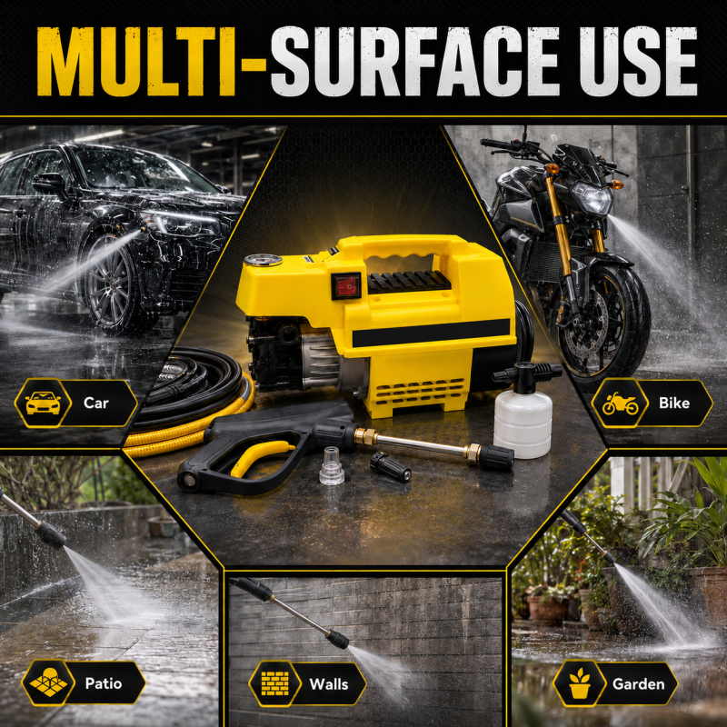 1150W Portable Pressure Washer Pump for Car & Home Cleaning