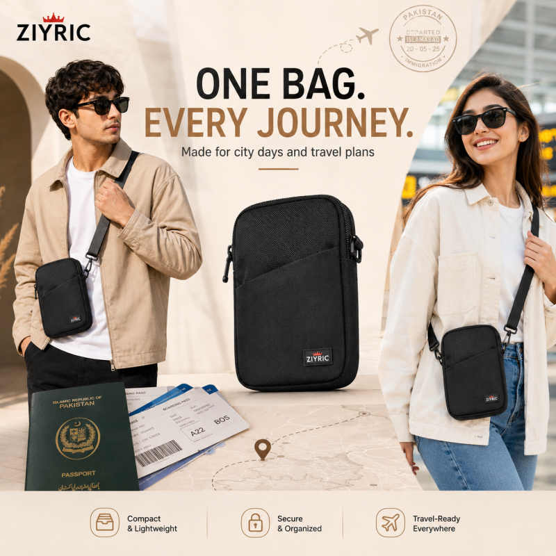 Travel Mate Passport Pouch Bag | Travel & Fitness | Shopright.pk