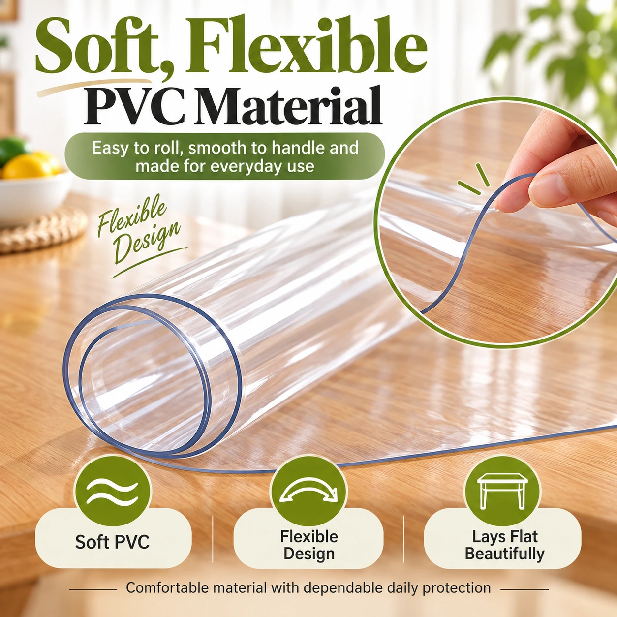 Transparent Protective Sheet Cover | Waterproof Wall Protection