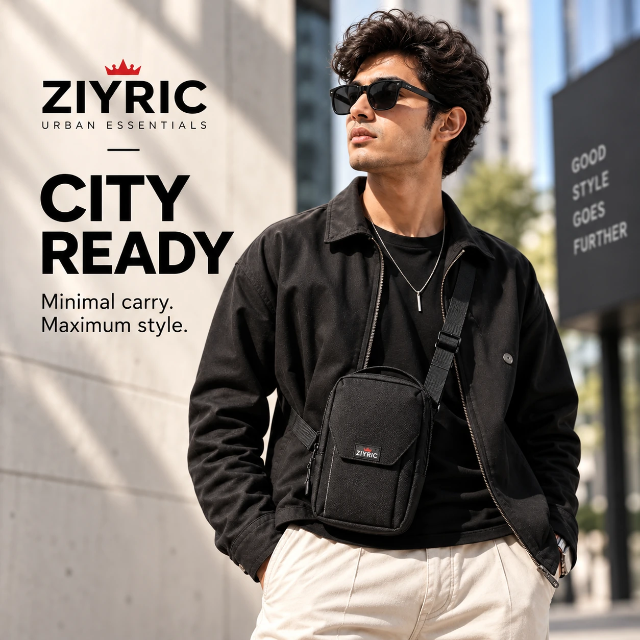 Crossbody Shoulder Bag | Travel Accessories | Shopright.pk
