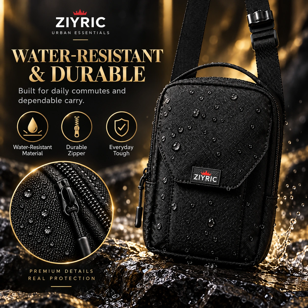 Crossbody Shoulder Bag | Travel Accessories | Shopright.pk