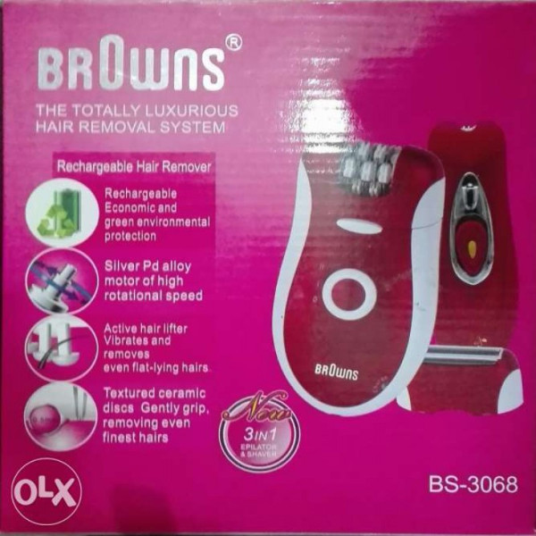 Brown Lady Shavers
