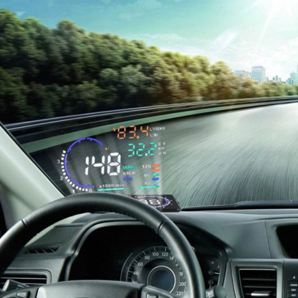 Car Hud Head Up Display Speed Meter