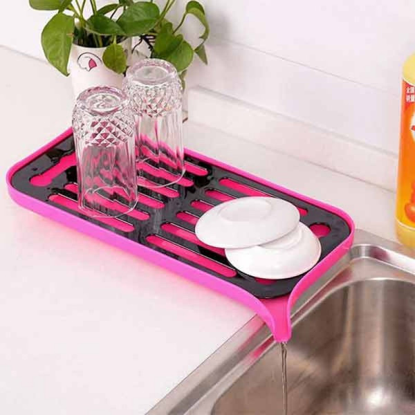 Double Layer Kitchen Drain Sink Rack