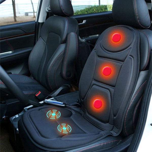 Seat Massager And Heater For Office, Home And Car