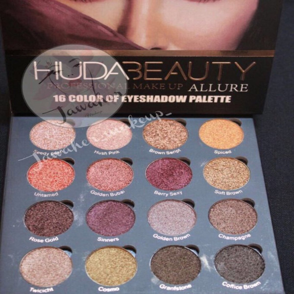 Buy huda beauty 16 colors eyeshadow at best price in Pakistan