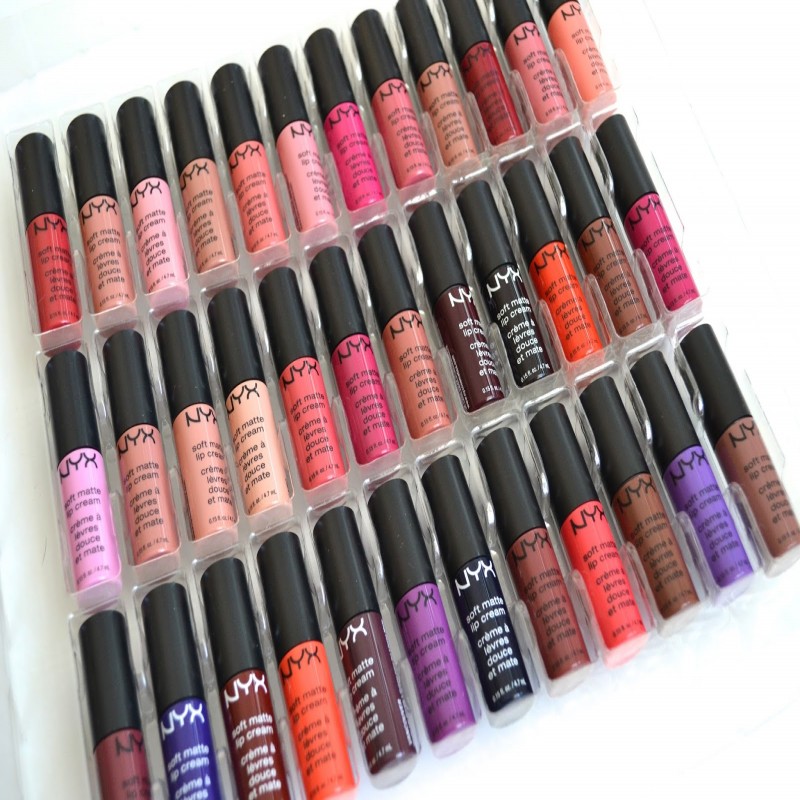 Nyx Soft 36 Shades Lip Cream Matte Lipstick Vault