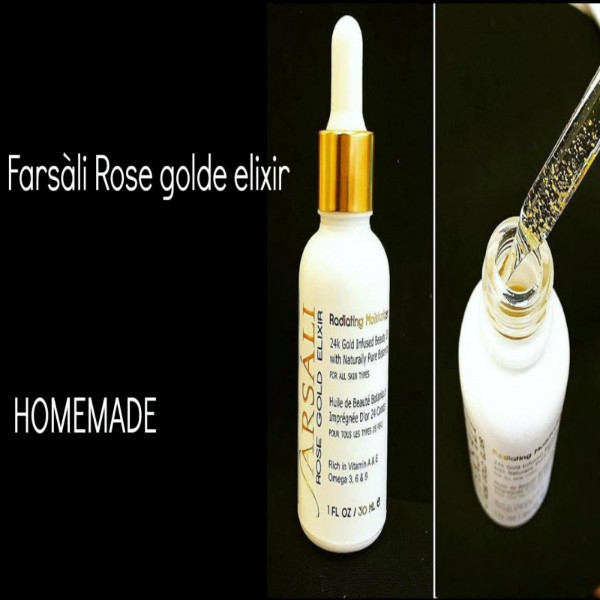 Farsali 24k Rose Gold Elixir Serum For Glowing & Treatment