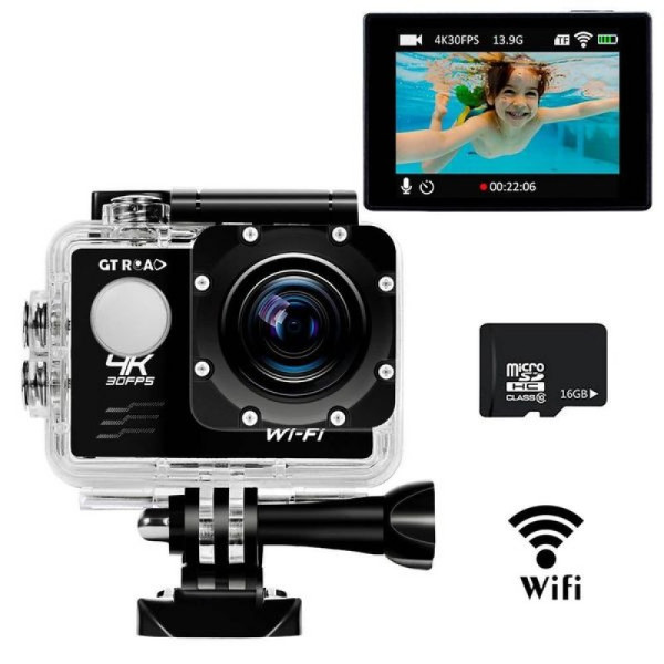 Action Sports Camera 4K WiFi | Capture Thrilling Moments in High-Resolution
