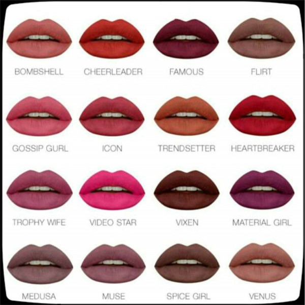 Huda Beauty Liquid Matte Lip Gloss (Pack Of 12)