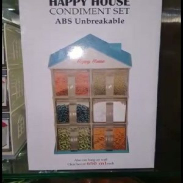 Happy House Spice Storage Box