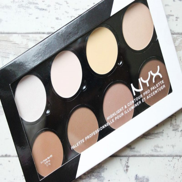 Nyx 8 Colors Contour & Highlighter Palette