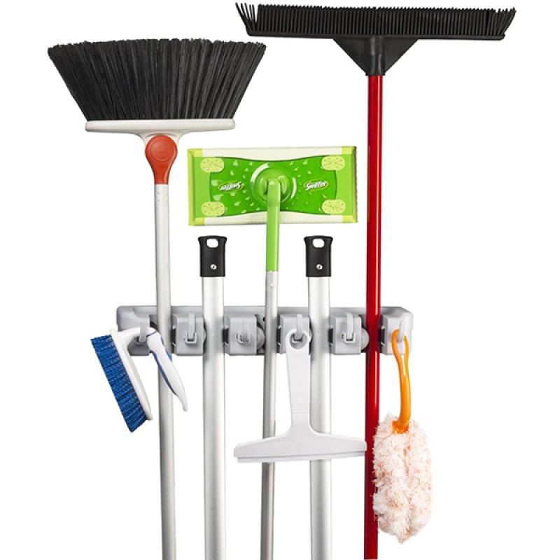 Wall Mounted Rack Ideal For Broom Mop (Buy 1 & Get 1 Free)