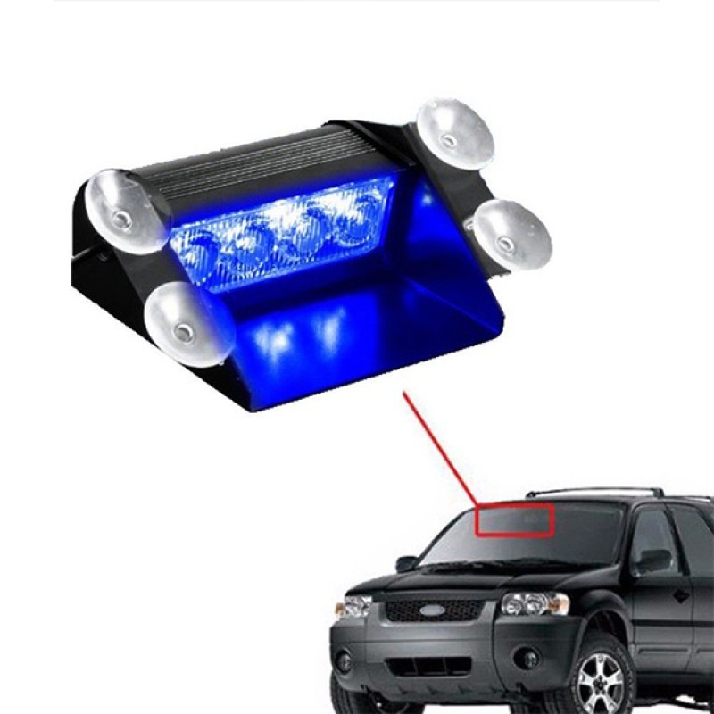 Police Flasher Light For Car Dashboard