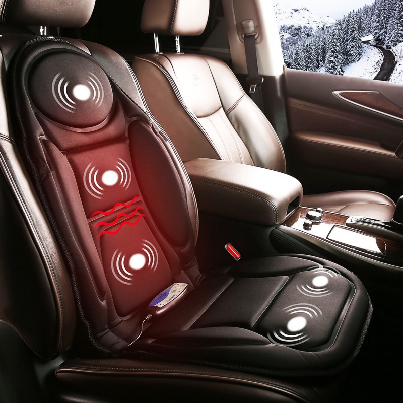 Seat Massager And Heater For Office, Home And Car
