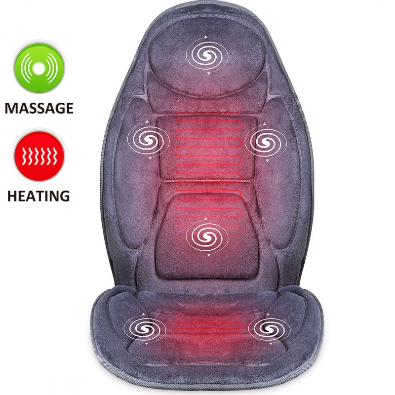 Seat Massager And Heater For Office, Home And Car