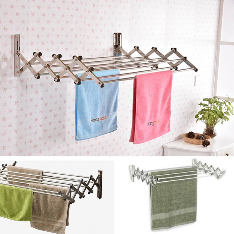 Buy wall mounted clothes drying rack at best price in Pakistan ...