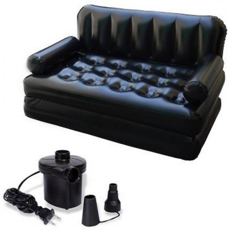 5 In 1 Air Sofa & Bed With Air Pump