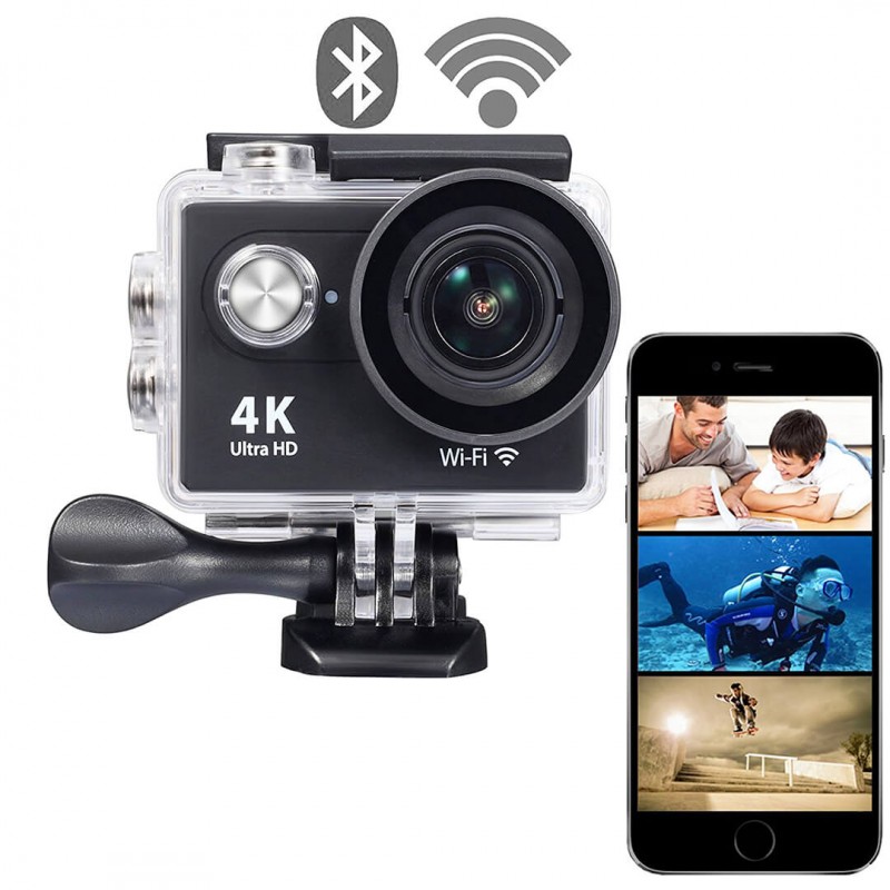 Action Sports Camera 4K WiFi | Capture Thrilling Moments in High-Resolution