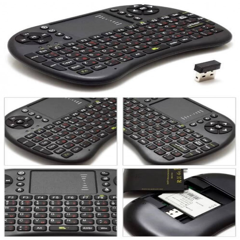 Mini Touch Pad Rf500 Keyboard Mouse Bluetooth For Smart Phone, Mobile, Android