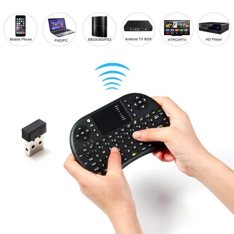 Mini Touch Pad Rf500 Keyboard Mouse Bluetooth For Smart Phone, Mobile, Android