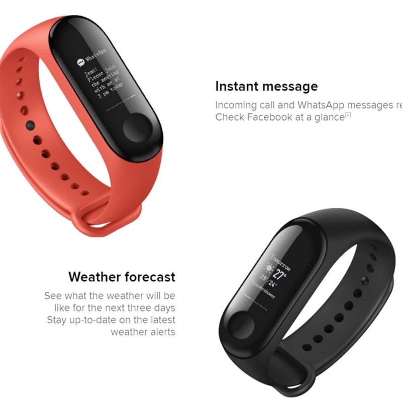 Mi Smart Band 3 (100% Original)