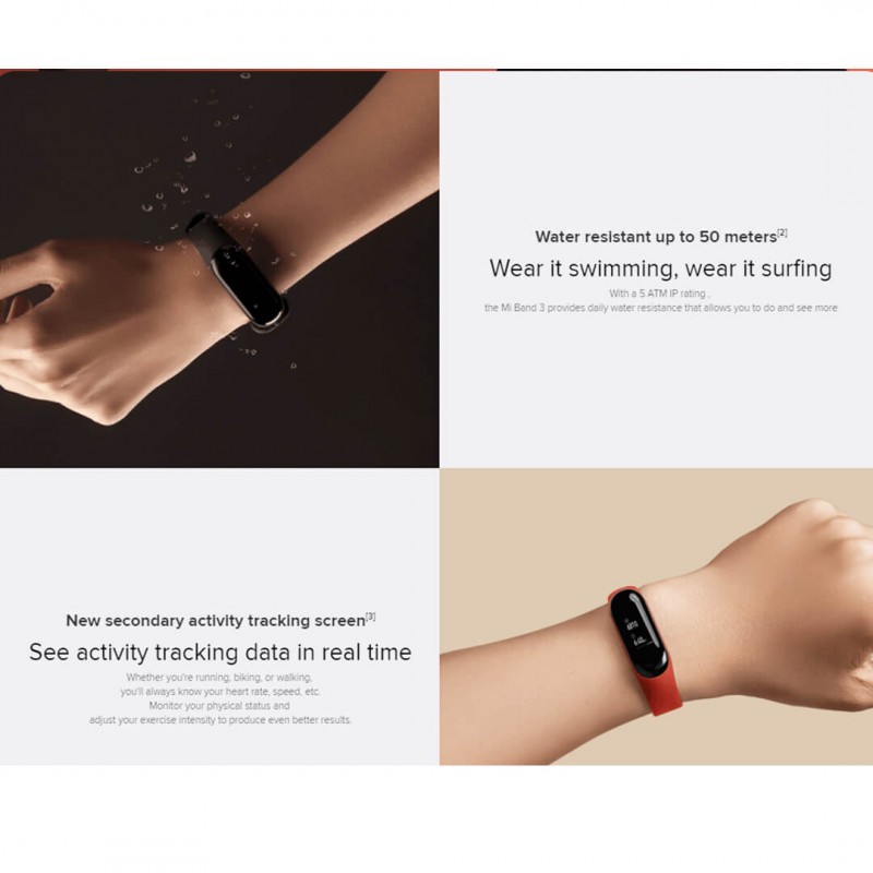 Mi Smart Band 3 (100% Original)