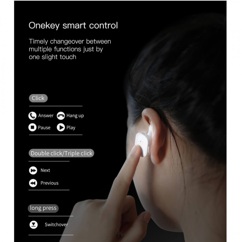 Baseus Duel Side Mini Bluetooth Handsfree Ngw02