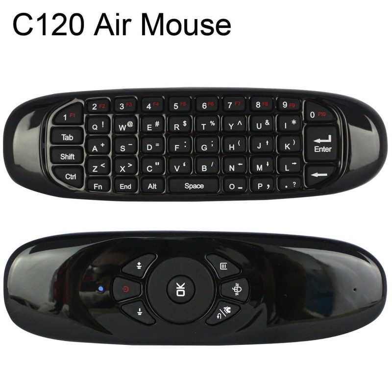 Smart Tv Box & C120 Air Mouse Combo Deal