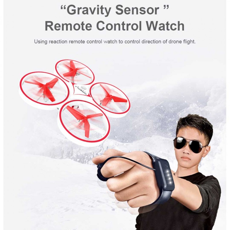 Hand Control Drone Toy With Gravity Sensor