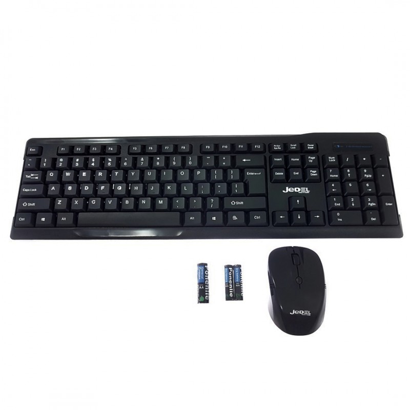 Jedal Wireless Keyboard Mouse Combo Ws1100