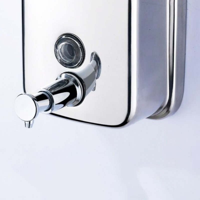 Wall Mounted Stainless Steel Soap & Sanitizer Dispenser