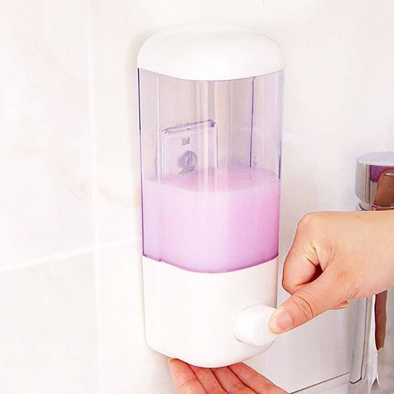 Wall Mount Soap, Shampoo & Sanitizer Dispenser
