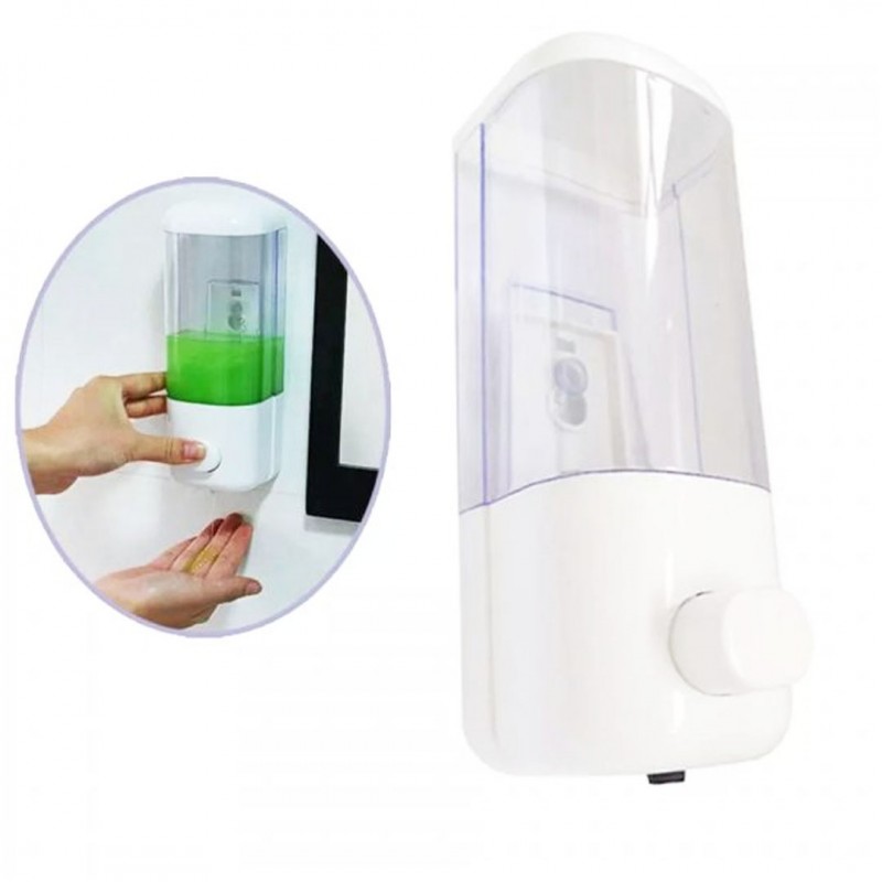 Wall Mount Soap, Shampoo & Sanitizer Dispenser