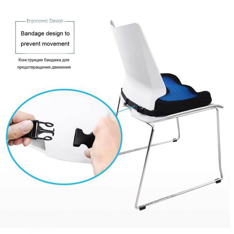 U-Shape Pain Relieve Gel Foam Seat Cushion
