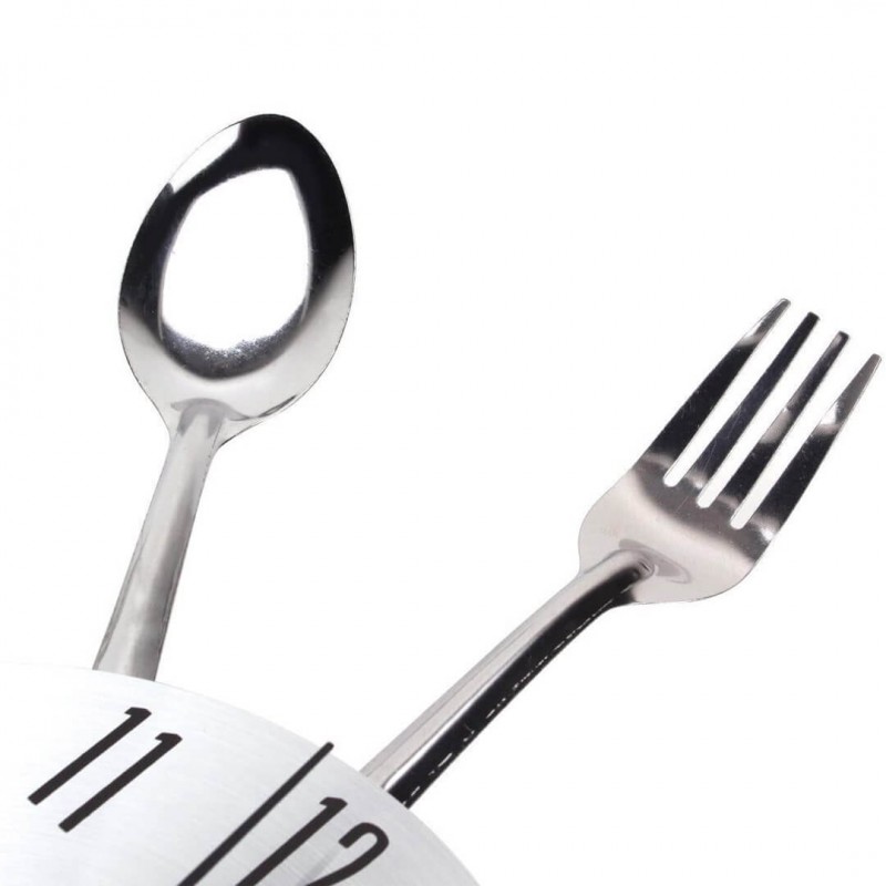 Spoon Fork Wall Clock