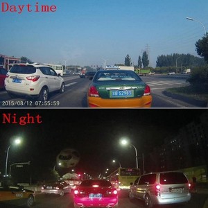 Vehicle Inner Mirror Black Box DVR full HD Dual Rec- 12v