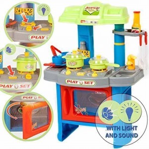Electronic Kitchen Cooking Children's Play Set