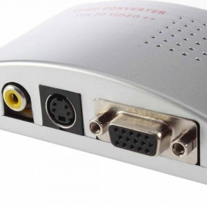 VGA To Audio Video Conversion Box
