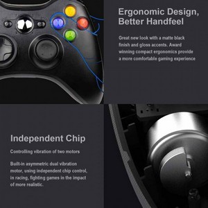Wireless Xbox 360 Gamepad Enhanced Gaming Control for Xbox Enthusiasts